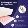 Comfeur Chauffe-matelas électrique 190x80 cm blanc – Voir les images du produit 9
