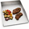 Plancha Grillplatte Edelstahl 30x20x3,5 cm | BBQ Grill Produktbild-Vorschau 1