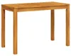 vidaXL Tavolo da pranzo da giardino 110x55x75 cm in legno Anteprima dell’immagine prodotto 1