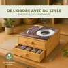 bremermann Boîte à capsules de café en bambou avec plaque Voir les images du produit 2