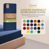 Lavea® Topper Spannbettlaken 180x200 cm - 200x200 cm, Maya Produktbild-Vorschau 4