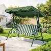 Outsunny Hollywoodschaukel Gartenschaukel Verstellbares Produktbild-Vorschau 2
