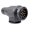 Anhängerstecker | 13-polig | 12V | 16A | mit Einfach- & Produktbild-Vorschau 1