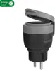Hombli smarte outdoor Steckdose V2, schwarz Produktbild-Vorschau 9