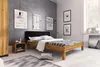 Bett Zigo 2 aus Wildeiche massiv 90x200 Kopfteil aus MDF Produktbild-Vorschau 5