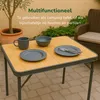Bambus-Klapptisch für Garten, Balkon oder Camping, leichter Produktbild-Vorschau 12