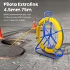 Extralink Pilot 4,5 mm 75 m Sonda Passacavi, Fibra di Vetro Anteprima dell’immagine prodotto 7