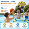Gioco 2 in 1 per bambini e adulti: canestro da basket e Anteprima dell’immagine prodotto 2