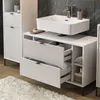 Waschbeckenunterschrank Vicco Eliza Weiß 100 x 63 cm mit 2 Produktbild-Vorschau 5