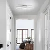 Moderne LED Deckenleuchte, Silbrig 18W 1620LM Deckenlampe Produktbild-Vorschau 6