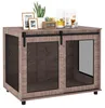 Cage pour chien PawHut, cage pour chien avec 2 portes Voir les images du produit 1