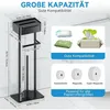 Porte-rouleaux de papier toilette autoportant en acier Voir les images du produit 6