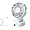 Tischventilator Batterie USB Ventilator 1800Akku Klein Produktbild-Vorschau 2
