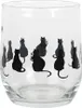 Clayre & Eef Wasserglas 300 ml Transparant Glas Katzen Produktbild-Vorschau 2