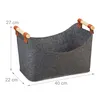 Sac en feutre Relaxdays, panier de rangement en feutre, Voir les images du produit 4