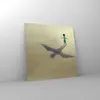 Bilder auf glas - Einteilig - Kind Symbol Vogel - 70x70cm - Produktbild-Vorschau 4