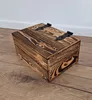2 Holzkisten Mit Klappe, Kästen Mit Deckel, Holzkisten, Zur Produktbild-Vorschau 6