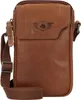 Handytasche zum Umhängen Leder 13x21cm "Waxy Vintage" Handy Produktbild-Vorschau 11