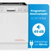 Bomann Geschirrspüler 60cm, teilintegrierte Ausführung, Produktbild-Vorschau 6
