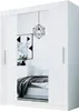 Easy4You D2 150 cm Weiß Schiebetüren Kleiderschrank Produktbild-Vorschau 1