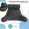 ELONEO Rückenkissen, Lesekissen für Bett und Sofa mit Produktbild-Vorschau 19