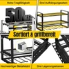 Bettizia Werkzeugwand Wandmontiertes Werkzeugregal Produktbild-Vorschau 4