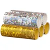 Luftschlangen "Holografisch" 4m / 5 Rollen Gold/Silber Produktbild-Vorschau 7