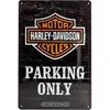 Nostalgic-Art - Plaque en métal 20 x 30cm - Harley-Davidson Voir les images du produit 1
