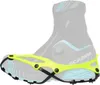 Gelb-schwarze Nortec Corsa 2.5 Schuhkralle auf grauem Schuh mit blauen Details Produktbild-Vorschau