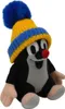 El pequeño topo, sentado, con gorro azul y amarillo, 14 cm Vista previa de la imagen del producto 2