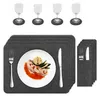 Herzberg HG-04203: Set tovaglietta da tavolo da pranzo in Anteprima dell’immagine prodotto 4