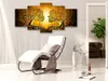 Italienischer Leinwand Leinwandbild - Song of Love 200x100 Produktbild-Vorschau 5