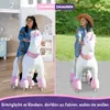 PonyCycle pro děti ve věku 7+ Jezdící jednorožec Plyšový Náhled obrázku produktu 7