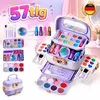 ?? Kinderschminke 57Pcs Schminkkoffer Mädchen Schminke Produktbild-Vorschau 1