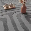 Tappeto per soggiorno, motivi geometrici astratti moderni, Anteprima dell’immagine prodotto 4