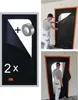 2x Bautür Staubtür Staubvorhang Staubschutztür Produktbild-Vorschau 6
