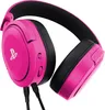 A pink gaming headset with black accents is shown against a white background. Podgląd zdjęcia produktu