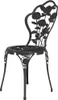 vidaXL 3-dielna súprava Bistro Cast Aluminium Black Náhľad obrázku produktu 7