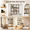 SUGIFT Metallregal mit 9 Fächern, Wandregal Industrial, Produktbild-Vorschau 9