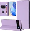 Litchi Leder Handyhülle für Google Pixel 6 Wallet Produktbild-Vorschau 3
