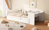 Multifunktionales Kinderbett 90x200 cm mit ausziehbarem Produktbild-Vorschau 10