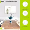 ARTland Glasbild Zen Friede Größe: 60x45 cm Produktbild-Vorschau 3