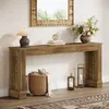 A farmhouse console table with decorative elements and accessories in a home setting. Podgląd zdjęcia produktu