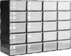 A storage organizer with multiple drawers. Anteprima dell’immagine prodotto