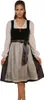 Dirndl Bidingen 65cm Länge lakritz 38 Produktbild-Vorschau 3