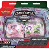 A product shot of a Pokemon League Battle Deck box, featuring Gardevoir EX. The box is open, showing some of the cards inside. Podgląd zdjęcia produktu