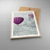 Gerahmtes Poster - Rahmen in heller Eiche - Ballon Baum Produktbild-Vorschau 3