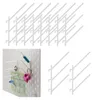 10x Halter für IKEA SKADIS Lochplatte Nähgarnhalter Produktbild-Vorschau 1