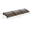 Outsunny Schutzüberdachung 303 x 96 x 27 cm Produktbild-Vorschau 3