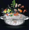 Edelstahltopf, doppelschichtiger Mehrzweck-Dampf-Hotpot, Produktbild-Vorschau 8
